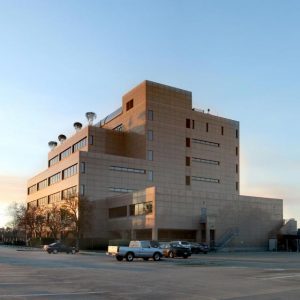 Exterior photo of Tower Place office building